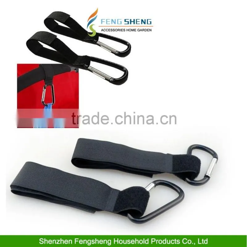 Universal Buggy Mummy Clips Pram Pushchair Shopping Bag Hook Carabiner Clip