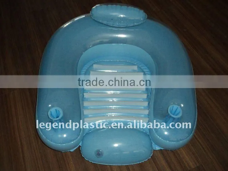 pvc inflatable floating air chair