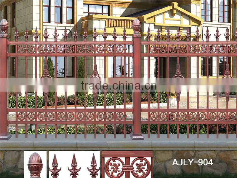 AJLY-804 Custom-made Modern Aluminum Balcony Railing Designs
