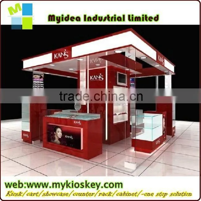 2013 New fashion acrylic cosmetic display case