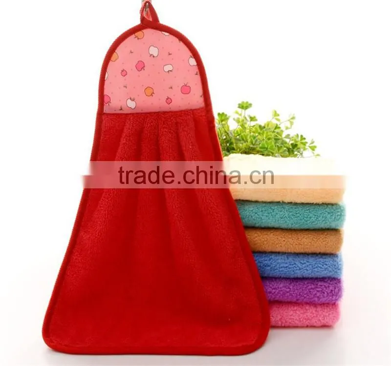 factory sale directly client design coral fleece hand towel stock