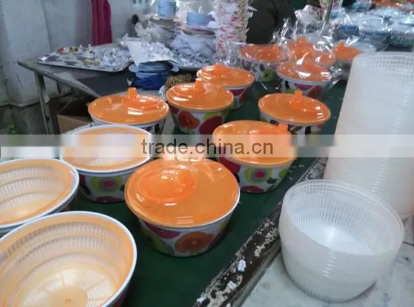 2015 biodegradable bamboo fiber eco tableware,dinner plate
