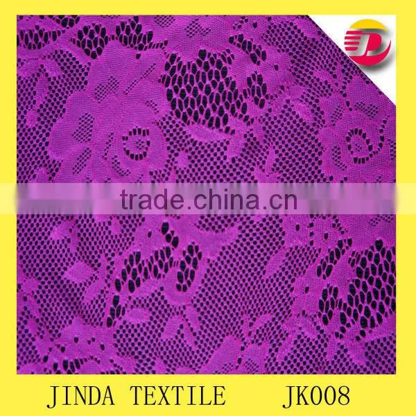 voile lace fabric for lady's garment