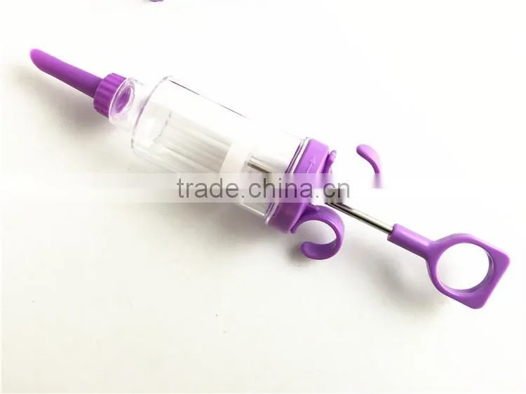 Hot sell plastic icing pen nozzle for kids