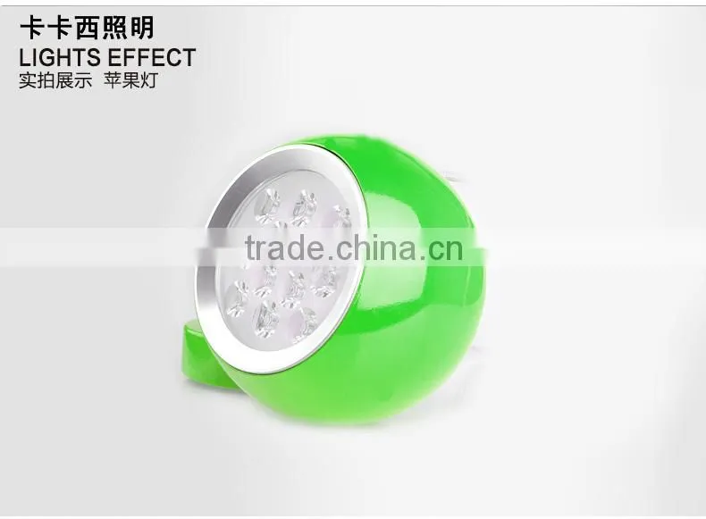 Apple LED Chandelier Pendant Lights 5W 7W Bar Lamp LED Restaurant Droplight
