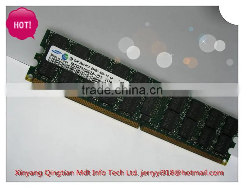 HOT on sales ! DDR2 1g 2g 4g 8g REG 667/800 MHZ PC-5300/6400 server ram