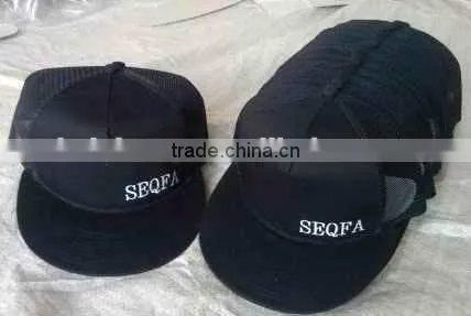 kid truck hat with front embroidery logo patch