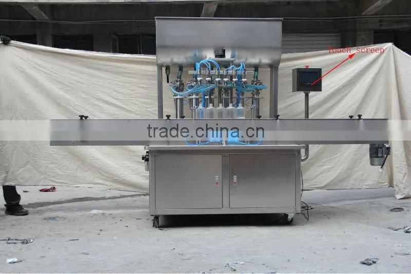 Automatic shower bath and liquid filling machine