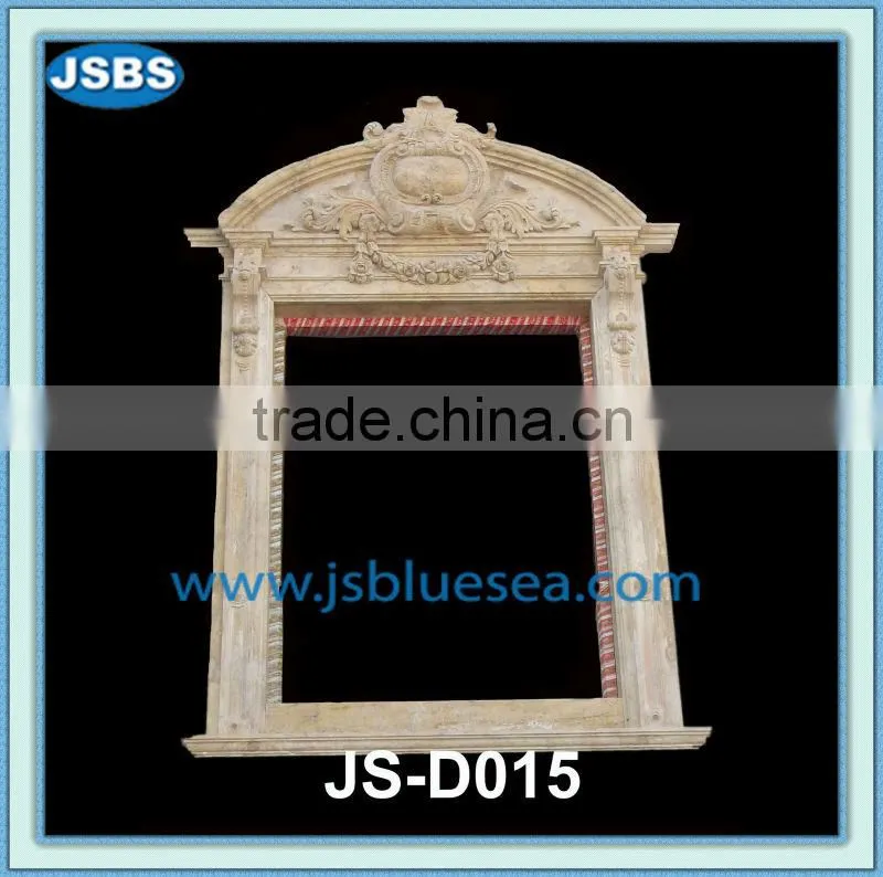 cheap antique decorative marble window frame design