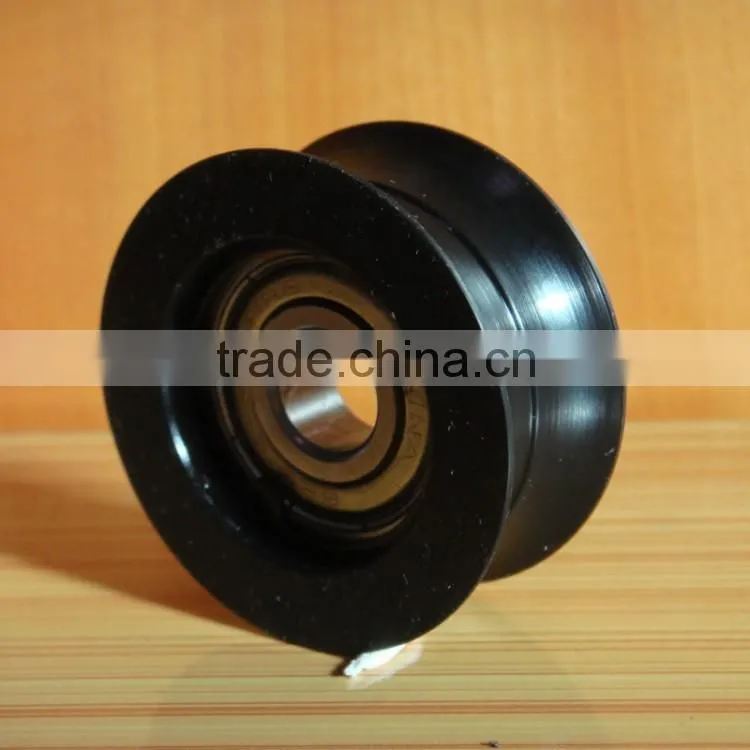 Guangzhou professional moulded injection pa66 nylon6 mc nylon roller bearing pulley
