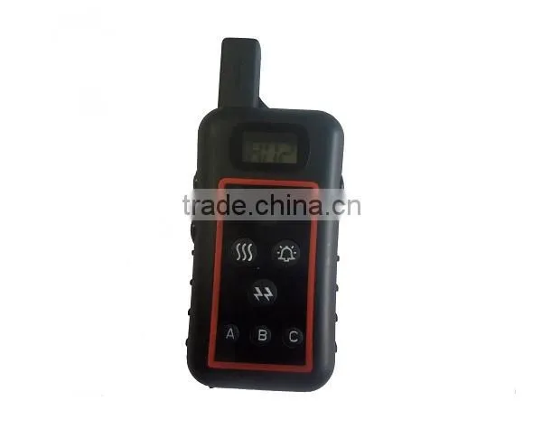 2000Meter LCD control remote waterproof & rechargeable electric dog collar