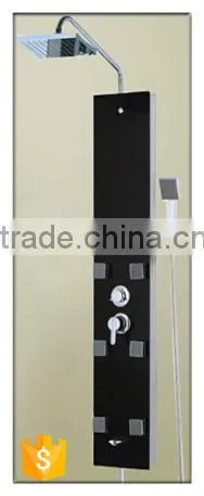 Most popular bathroom tempered glass shower panel