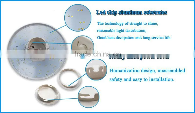 modern energy saving lights flush mount solar ceiling lighting