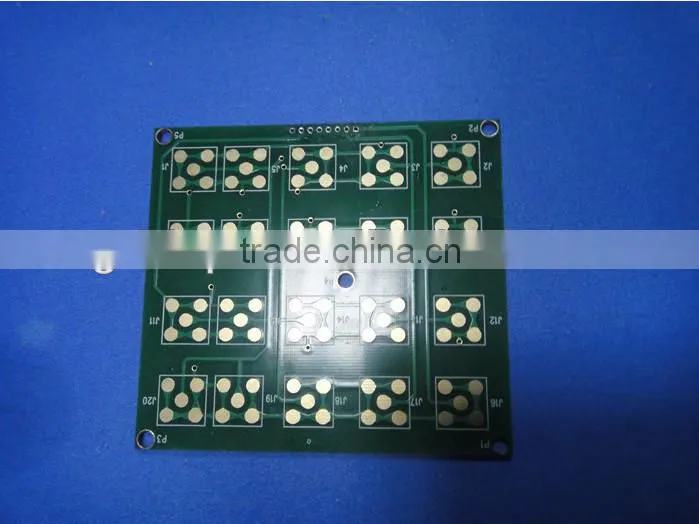 12 keys metal industrial numeric backlight metal keypad
