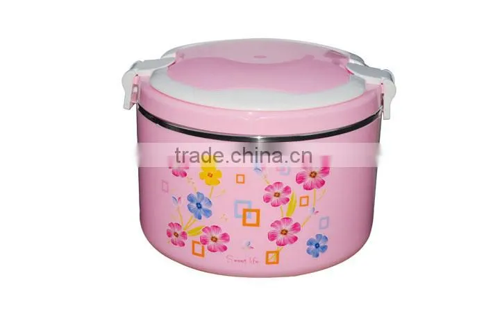 2855 Stainless Steel Vacuum food carrier,stainless steel food container