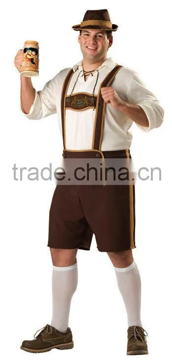 Adult Oktoberfest costumes lederhosen German beer man costumes party costumes BMG-2092