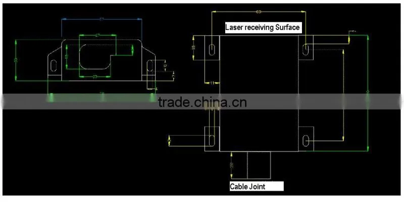 laser distance meter for Steel industry 0.05-20m frequency 5-10hz measurment accuracy +/-1mmAA
