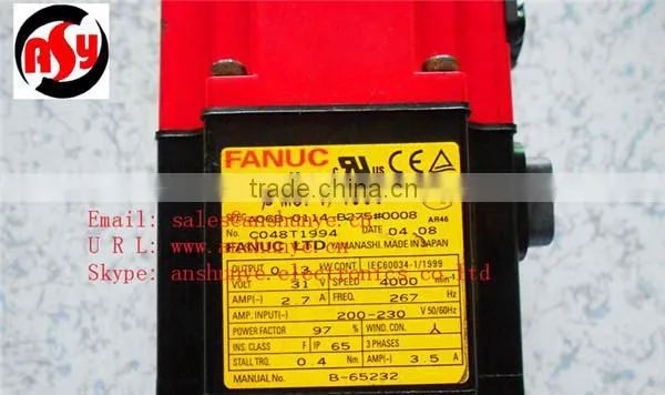 FANUC Servo Motor A06B-0114-B275 ,Second Hand Looks Like "new" Tested Working
