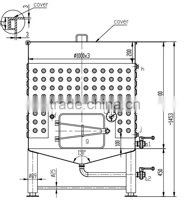 ZJ-500L Wine Storage Tank