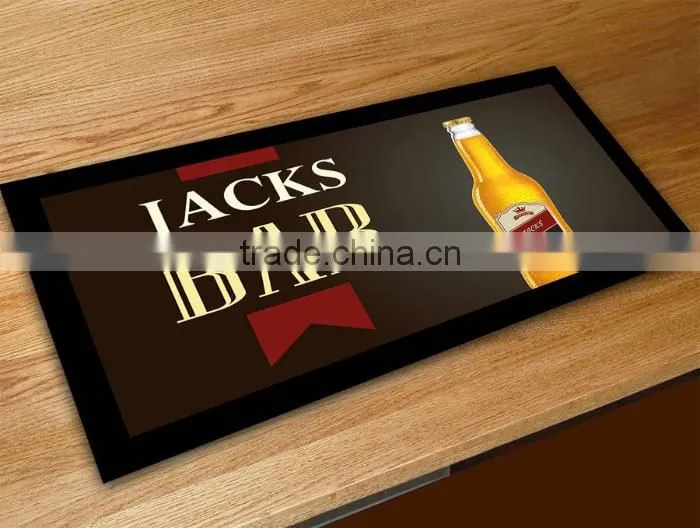 SEDEX factory non woven customized table beer mat bar runner
