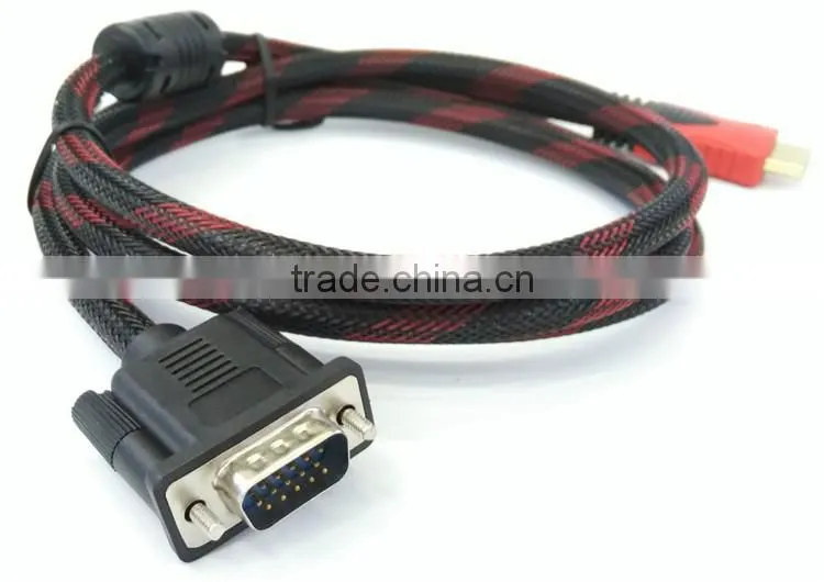 Hot seller s-video to hdmi cable wholesale hdmi to vga splitter cable
