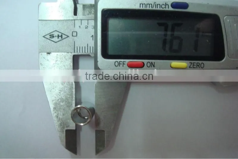 13mm*7.5mm customer logo cylinder bell stopper