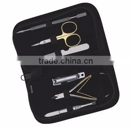 Manicure Set 6pcs in 1 Nail Clipper Earpick Grooming Pedicure kit Man Woman