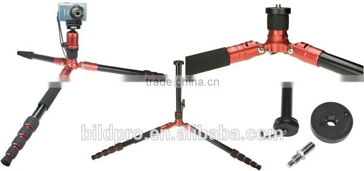 BILDPRO Photographic Equipments Professional Camera Accessories Tripod Aluminum Material
