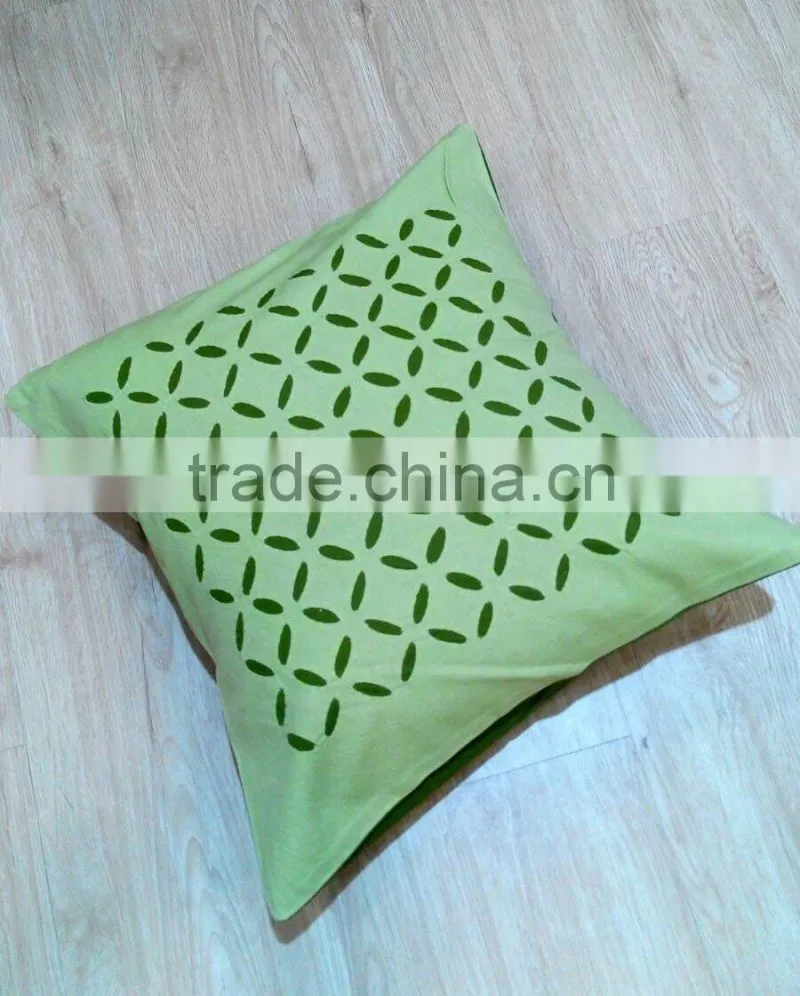 Handmade Cutwork Cushion Covers