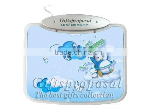 Blue LED USB multifunctional mouse pad with usb HUB
