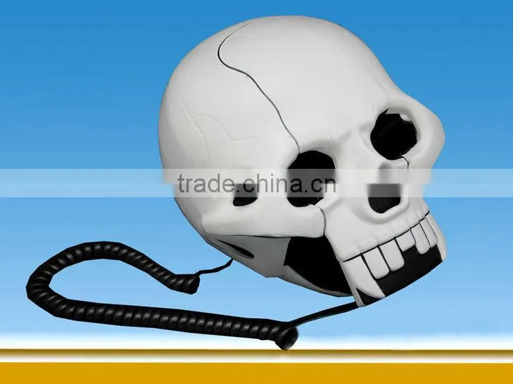 tel-6713201 Skull telephone Awesome skull telephone with flashing eyes