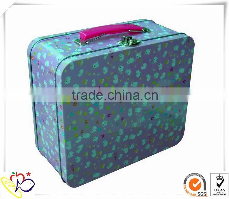 alibaba china supplier lunch tin box/small metal tin boxes/custom metal box
