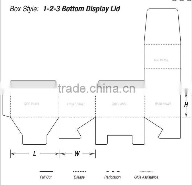 Consumer Products Display Box