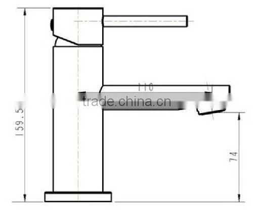 Australian Standard Single Lever Basin Faucet Mixer