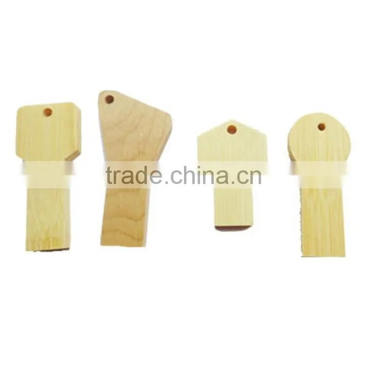 promotional custom 32gb flash drive wooden mini usb key with real capacity