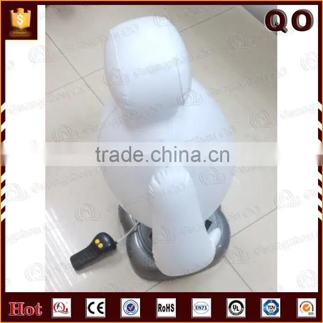 2015 Newest creative design remote control inflatable robot baymax