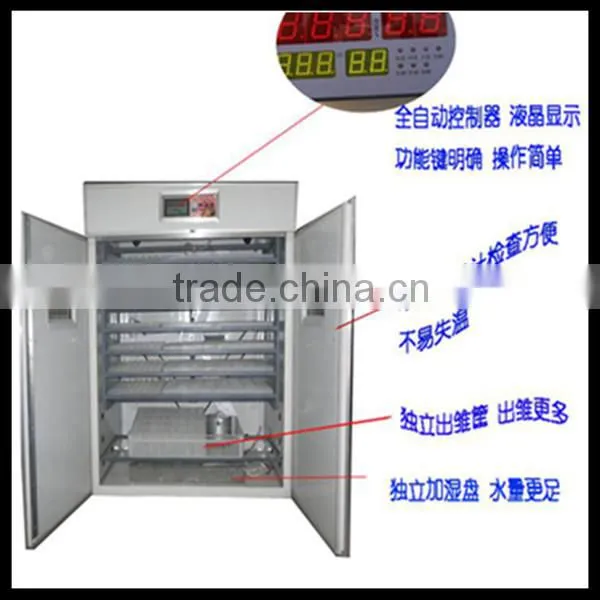 Long time working quail egg incubator/quail egg hatch machine