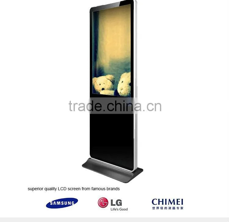 FlintStone 42 inch display kiosks for malls/barber shop display kiosk/restaurant kiosk