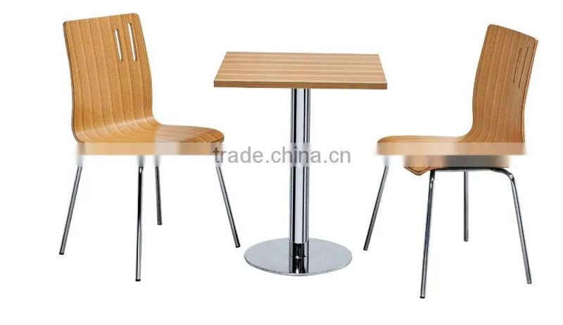Modern KFC restaurant dining table and chair GZH-G725