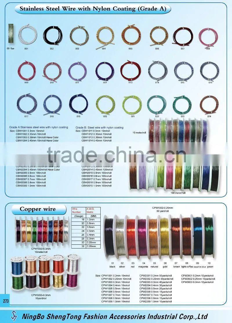 wholesale colored copper wire