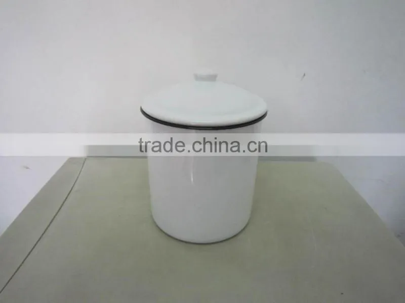High quality enamel tool holder, enamel pot
