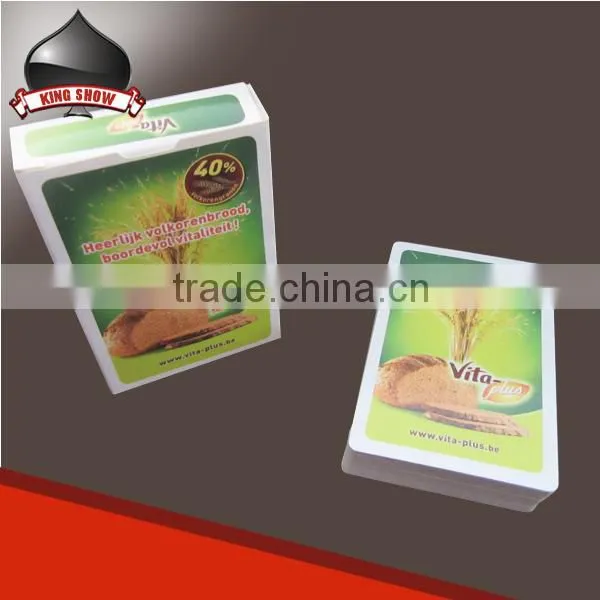 custom 300 gsm paper playing cards for promotional advertising