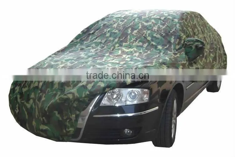 China Textile waterproof camo fabric car cover