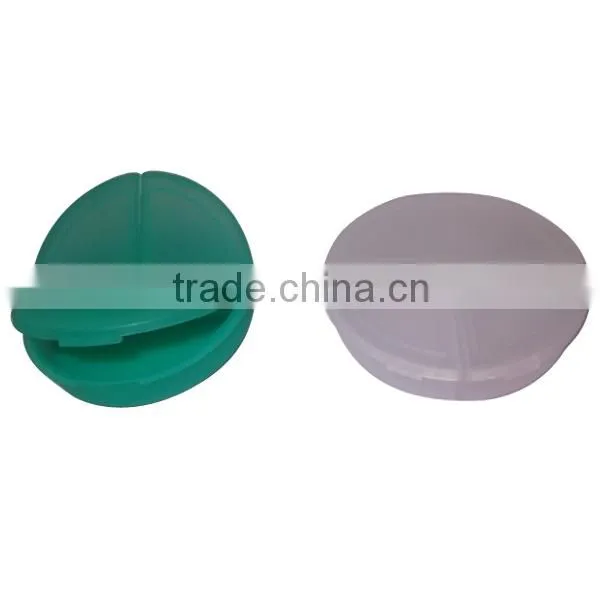 Promotional 4 Compartment Capsule Case Plastic Pill Box