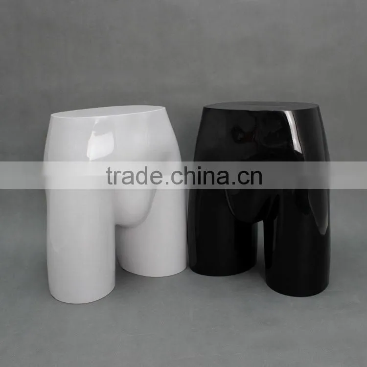 high gloss unbreakable plastic mannequin torso