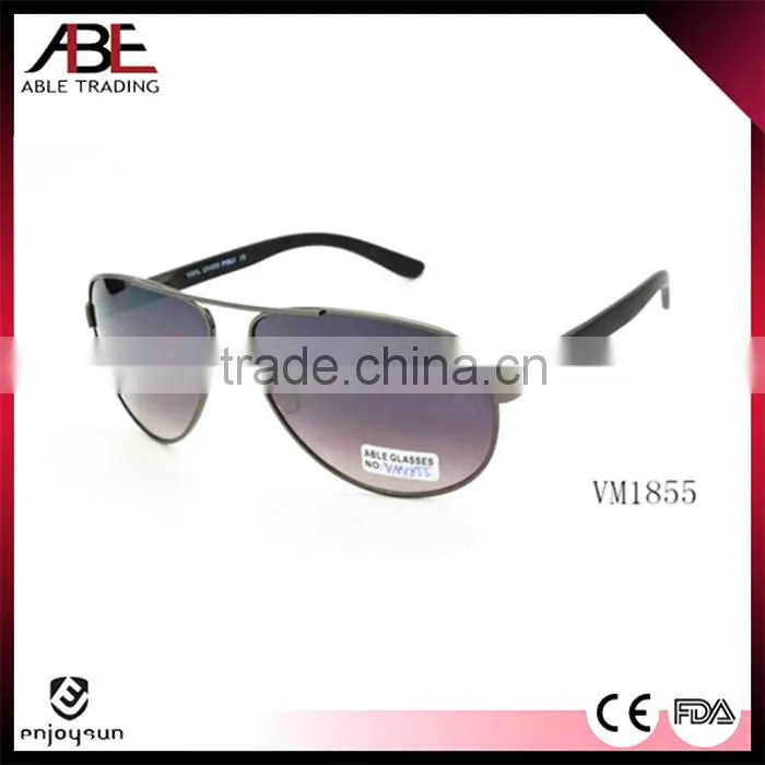 2016 retro classic fashion uv400 lens polarized European style glasses metal sunglasses eyewear