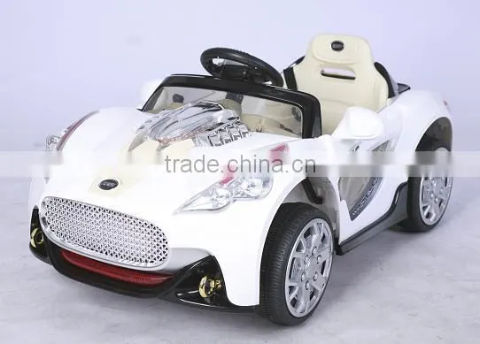 electric sports car, 6V or 12V Style Ride On Car With Remote & MP3 Blue