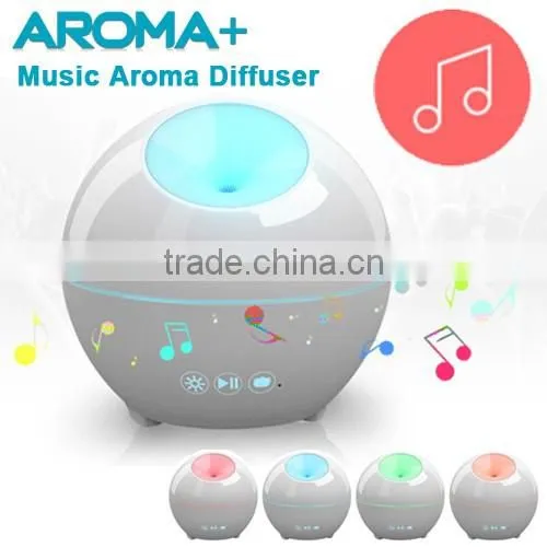 hot sales lauched bluetooth speaker aroma diffuser