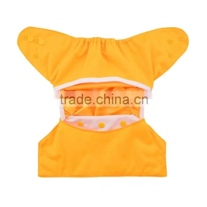 Alva Hot Sale Solid Color Nappy Cover Reusable and Washable Baby Diaper Cover