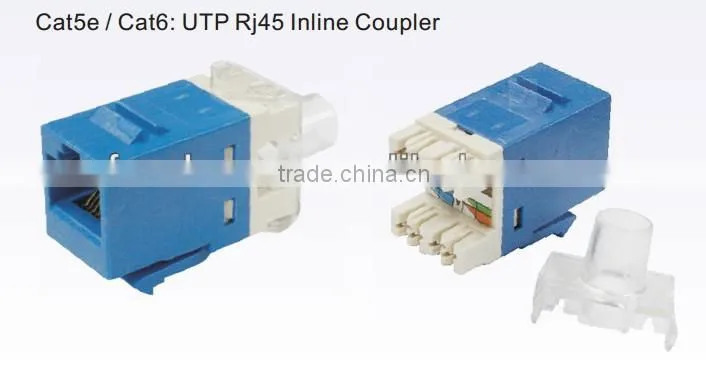 Cat5e / cat6 UTP Rj45 Inline Coupler